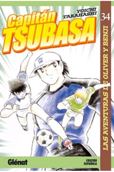 Capitán Tsubasa 34 Las aventuras de Oliver y Benji