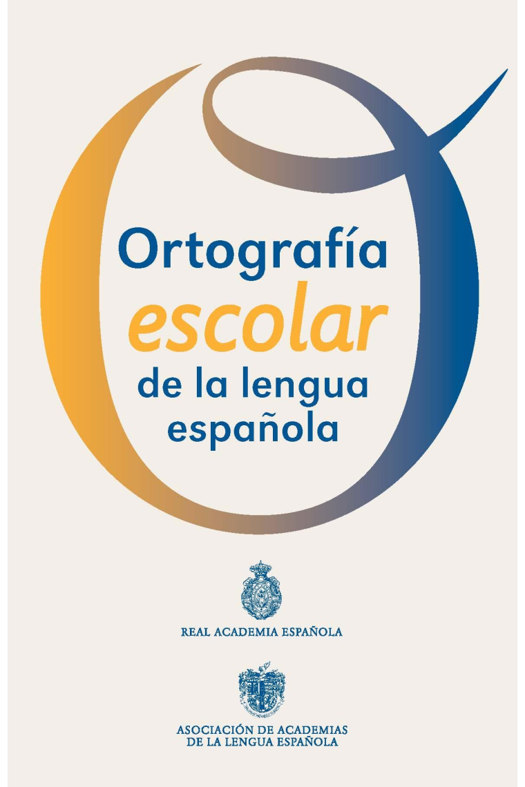 Ortografía escolar de la lengua española. Cartilla