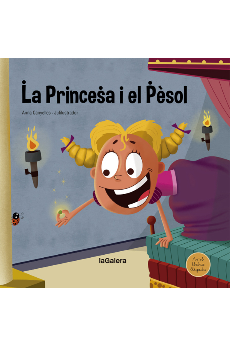 La Princesa i el Pèsol (lletra lligada)