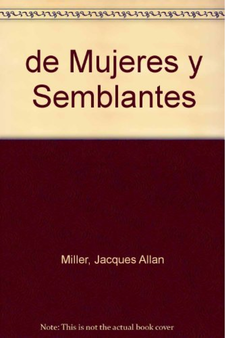 De mujeres y semblantes