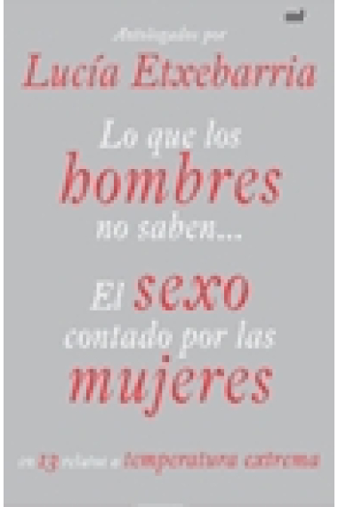 Lo que los hombres no saben