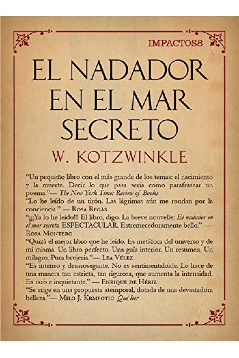 El nadador en el mar secreto