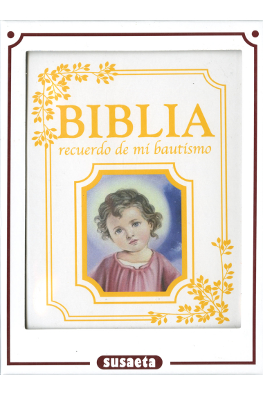 Biblia: recuerdo de mi bautismo