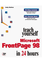 Teach yourself Microsoft FrontPage 98 in 24 hours