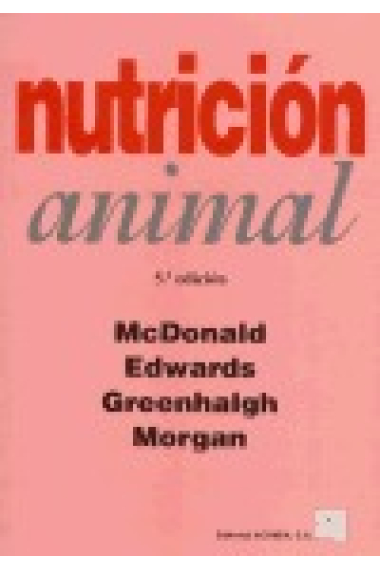 Nutrición animal