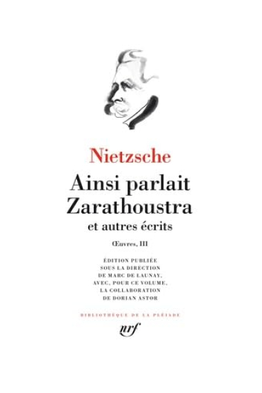 OUvres: Ainsi parlait Zarathoustra et autres récits (3)