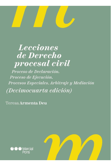 LECCIONES DE DERECHO PROCESAL CIVIL 14