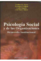 Psicología social y de las organizaciones. Desarrollo institucional