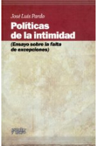 Políticas de la intimidad (Ensayo sobre la falta de excepciones)