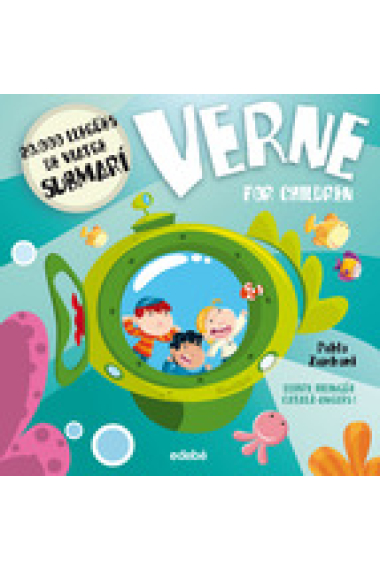 Verne for children. 20.000 llegües de viatge submarí (bilingüe català-anglès lletra lligada)