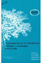 Matemáticas y contexto. Enfoques y estrategias para el aula