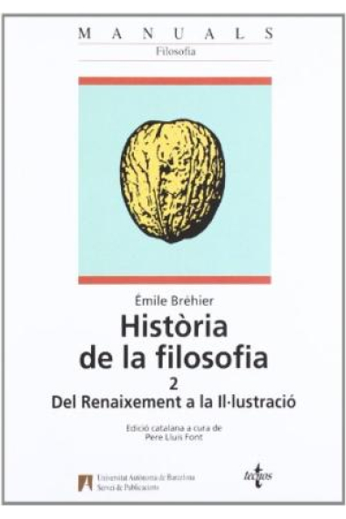 Història de la filosofia. Vol. 2: Del Renaixement a la Il·lustració