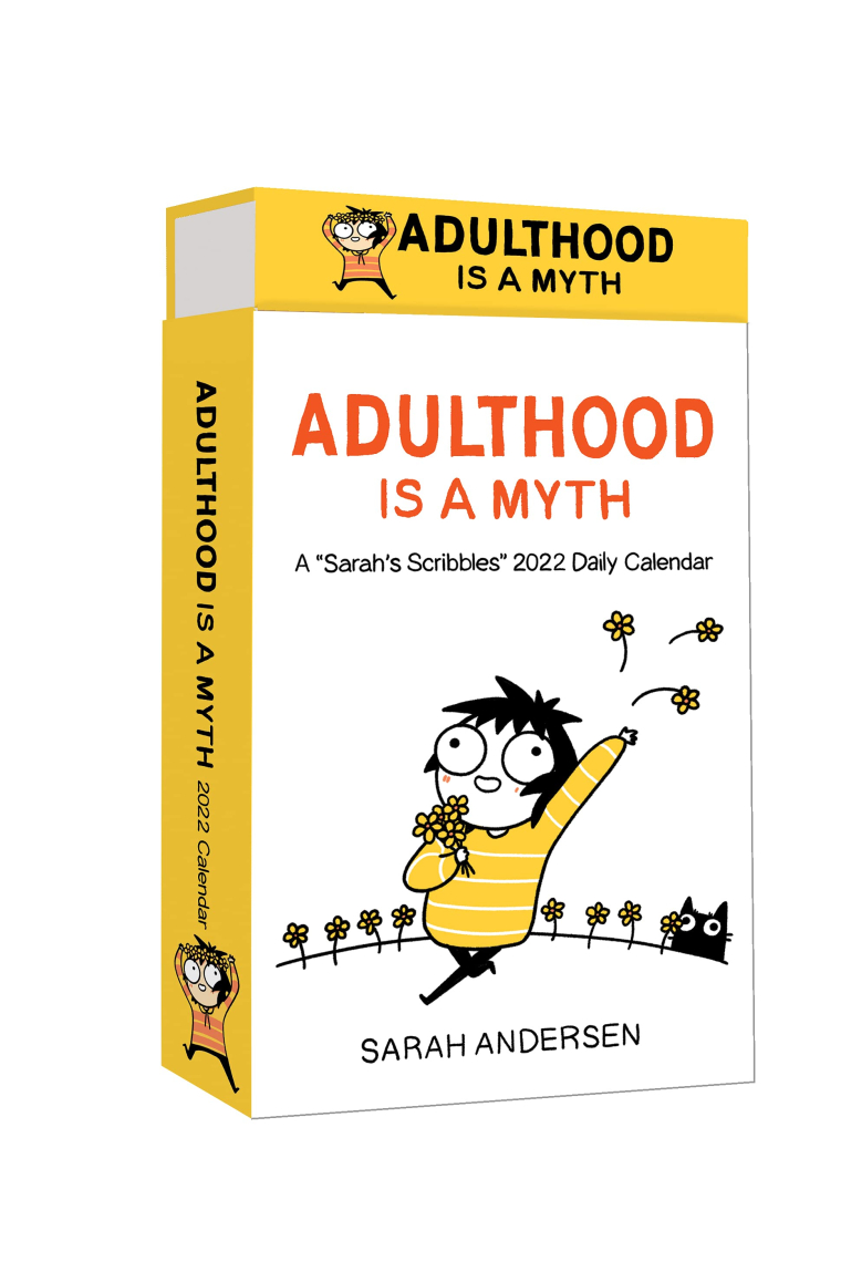 Sarah's Scribbles 2022 Deluxe Day-To-Day Calendar: Adulthood Is a Myth