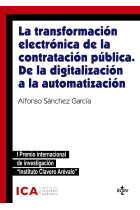 La transformación electrónica de la contratación pública. De la digitalización a la automatización