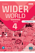 WIDER WORLD 2E 4 WORKBOOK WITH ONLINE PRACTICE AND APP