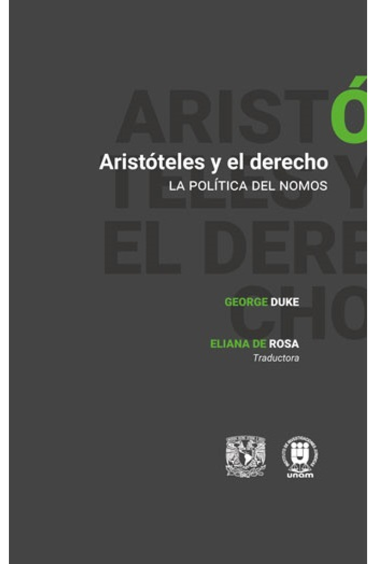 Aristóteles y el derecho: la política del nomos