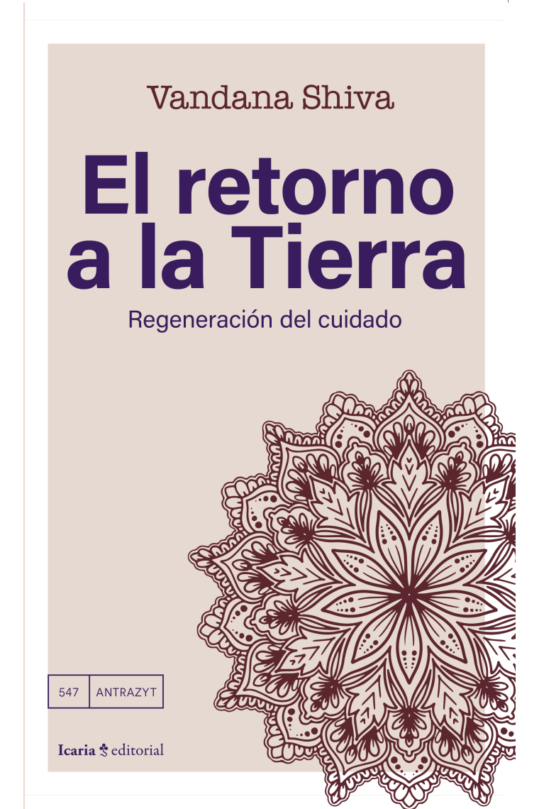 El retorno a la Tierra. Regeneración del cuidado