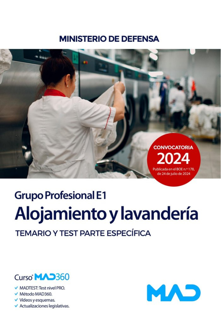 ALOJAMIENTO Y LAVANDERIA GRUPO PROFESIONAL E1 PERSONAL LABO