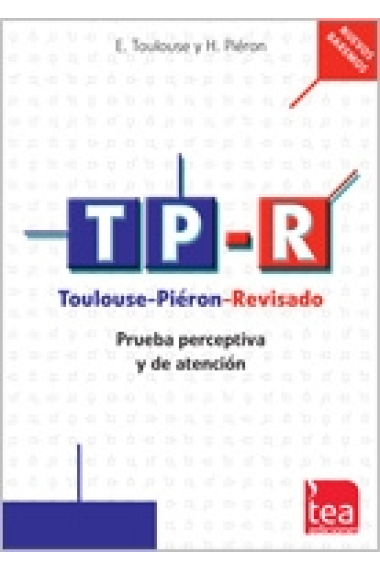 TP-R: Toulouse-Piéron-Revisado. Prueba perceptiva y de atención (Juego completo)