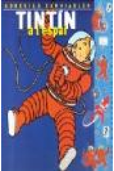 Tintín en el espacio (libro de pegatinas)