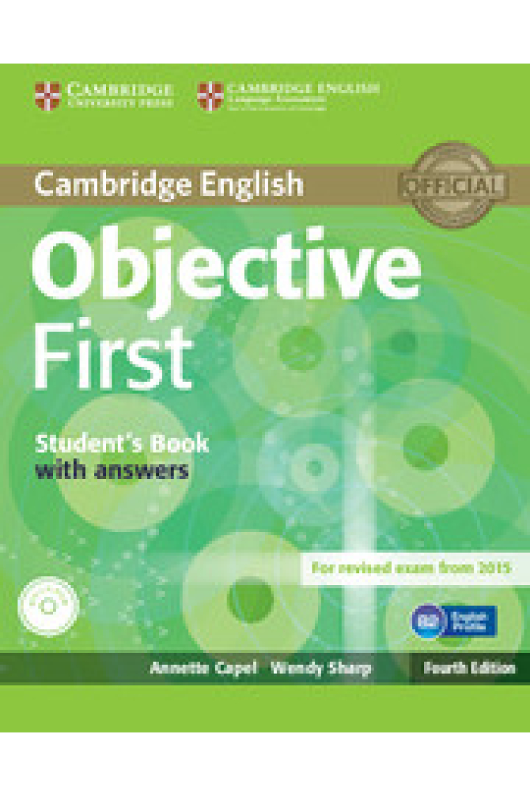 Objective First for Spanish Speakers Student's Pack with Answers (Student's Book with CD-ROM, Workbook with Audio CD) 4th Edition