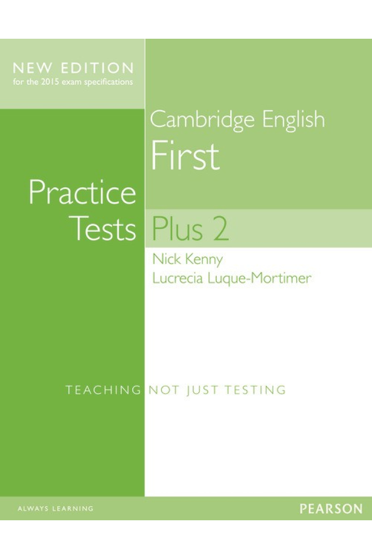 First Certificate Practice Tests Plus 2 (New Edition 2015)