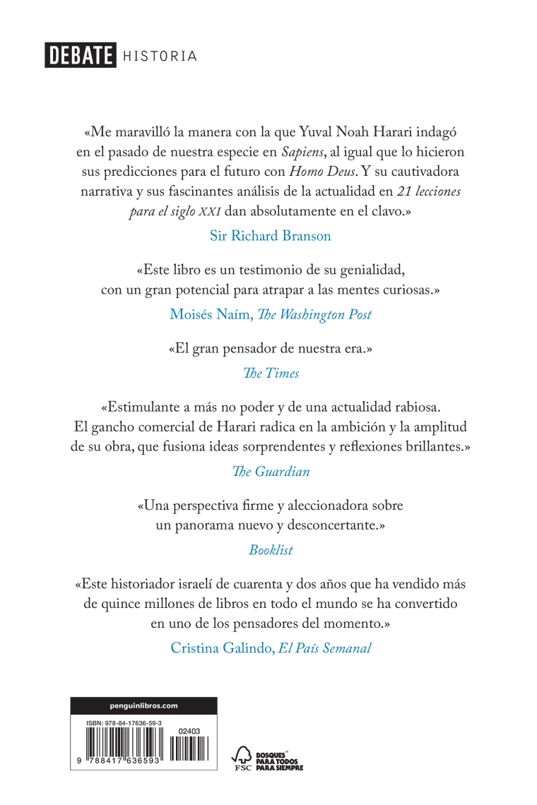 21 lecciones para el siglo XXI