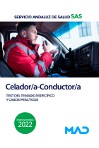 CELADOR/A CONDUCTOR/A SERVICIO ANDALUZ SALUD. TEST DE