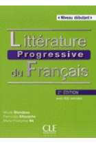 Littérature progressive du français. Niveau Débutant - 2ème édition - Livre + CD audio