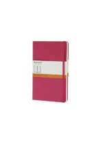 Moleskine* Cuaderno Rayas Pocket (cartoné-magenta)