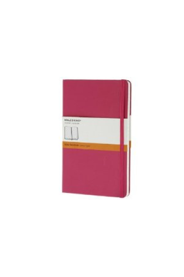 Moleskine* Cuaderno Rayas Pocket (cartoné-magenta)