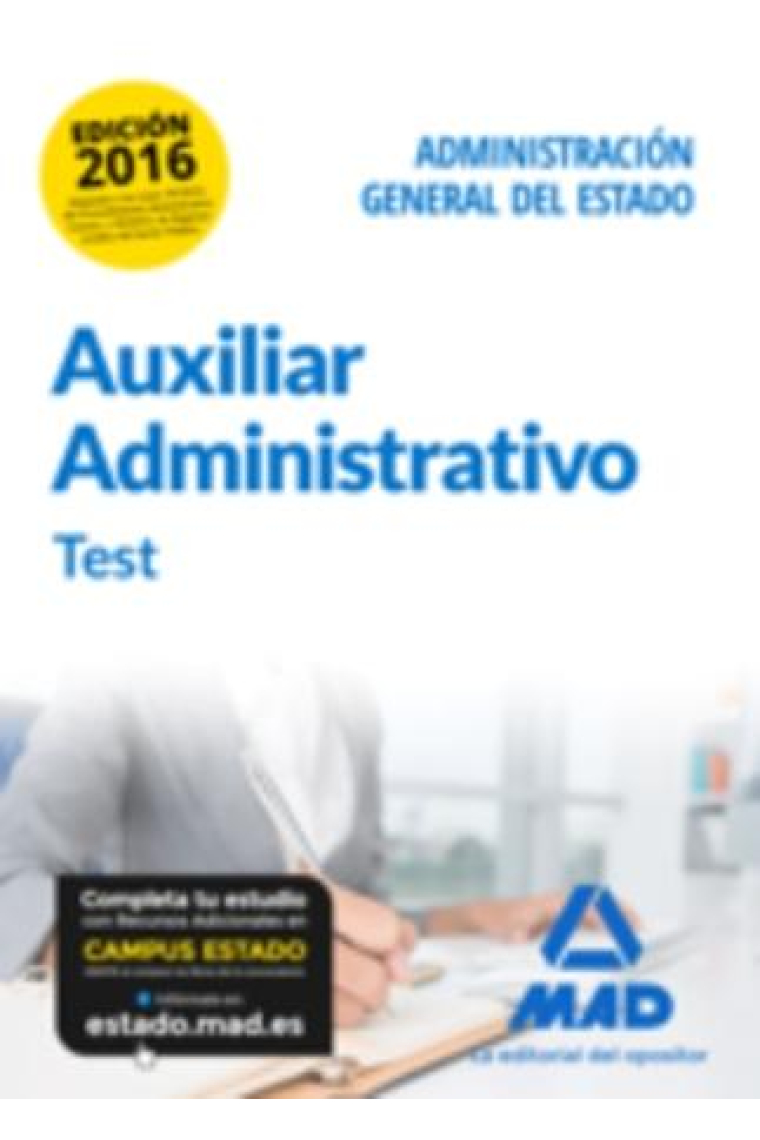 Auxiliar Administrativo de la Administración General del Estado. Test