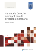 Manual de Derecho mercantil para la dirección empresarial