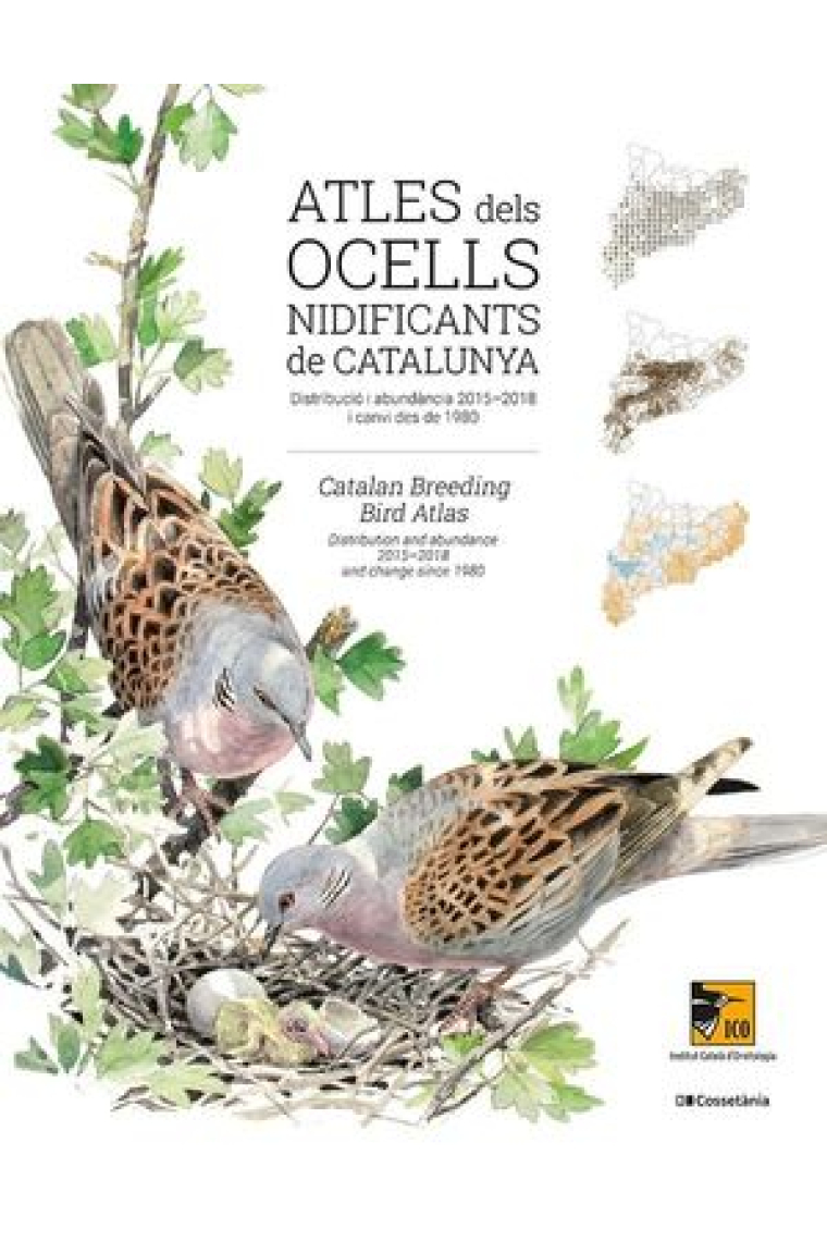 Atles dels ocells nidificants de Catalunya. Distribució i abundància 2015-2018 i canvi des de 1980