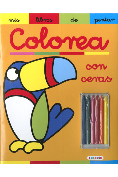 COLOREA CON CERAS