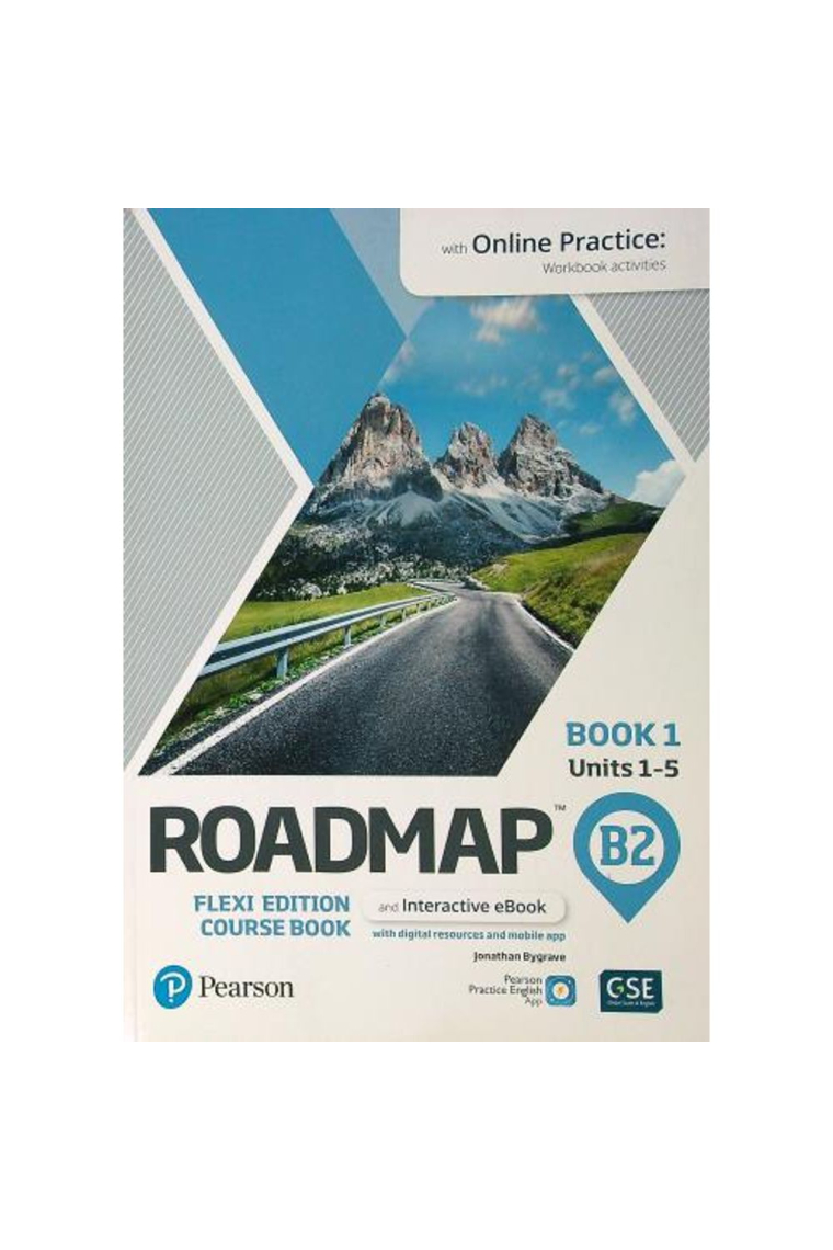 Roadmap B2 Flexi Edition Course Book 1 with eBook and Online Practice Ac