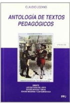 Antología de textos pedagógicos