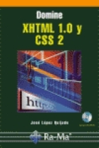 Domine XHTML 1.0 y CSS2. Incluye CD-ROM