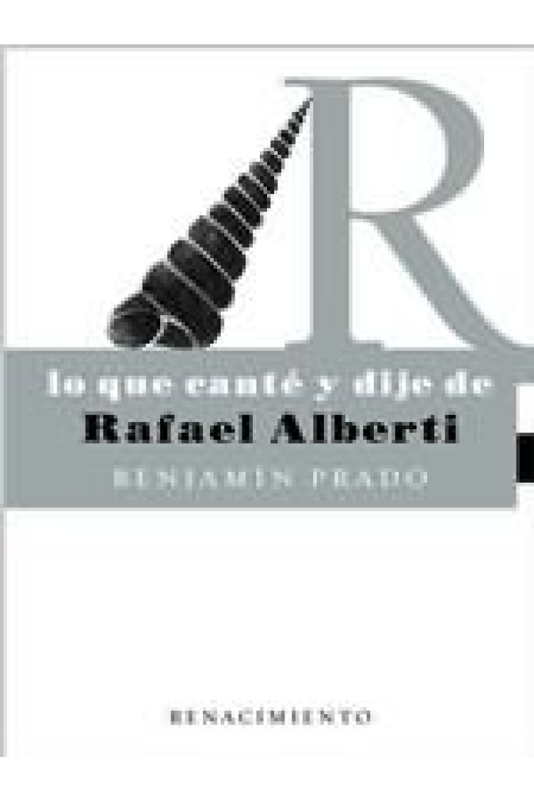 Lo que canté y dije de Rafael Alberti