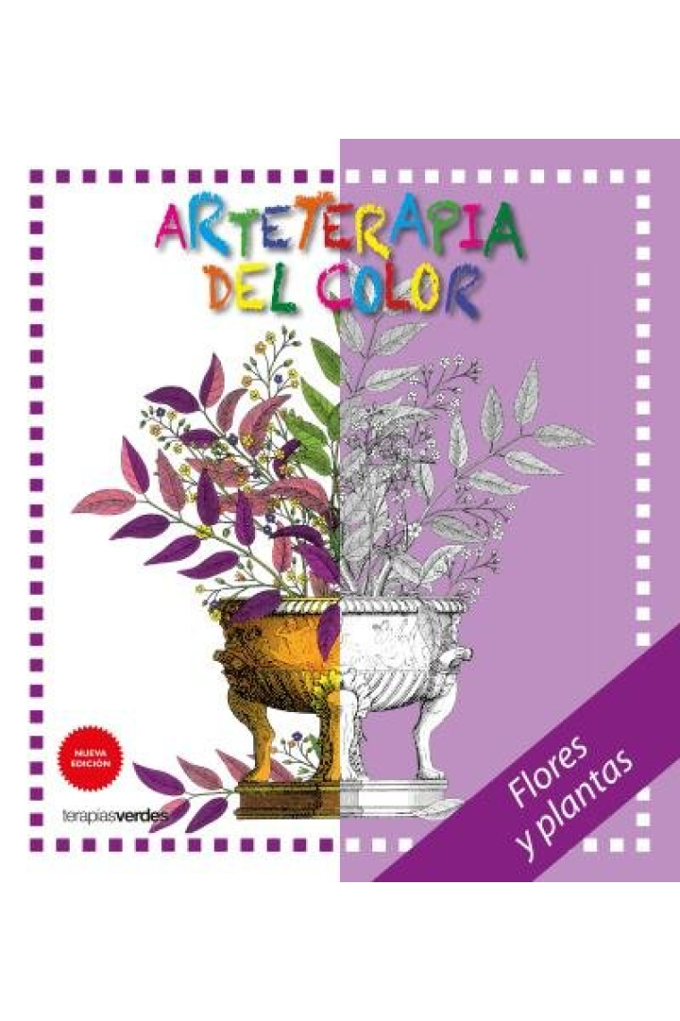 Arteterapia del color. Flores y plantas