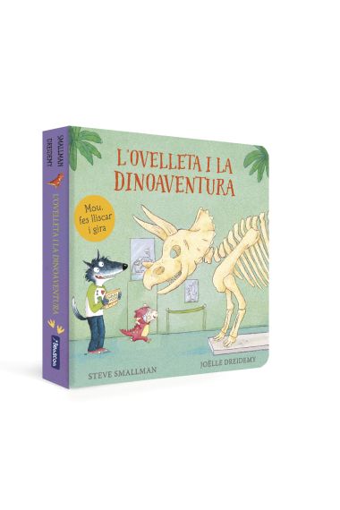 L'ovelleta i la dinoaventura (L'ovelleta que va venir a sopar. Llibre de cartró)