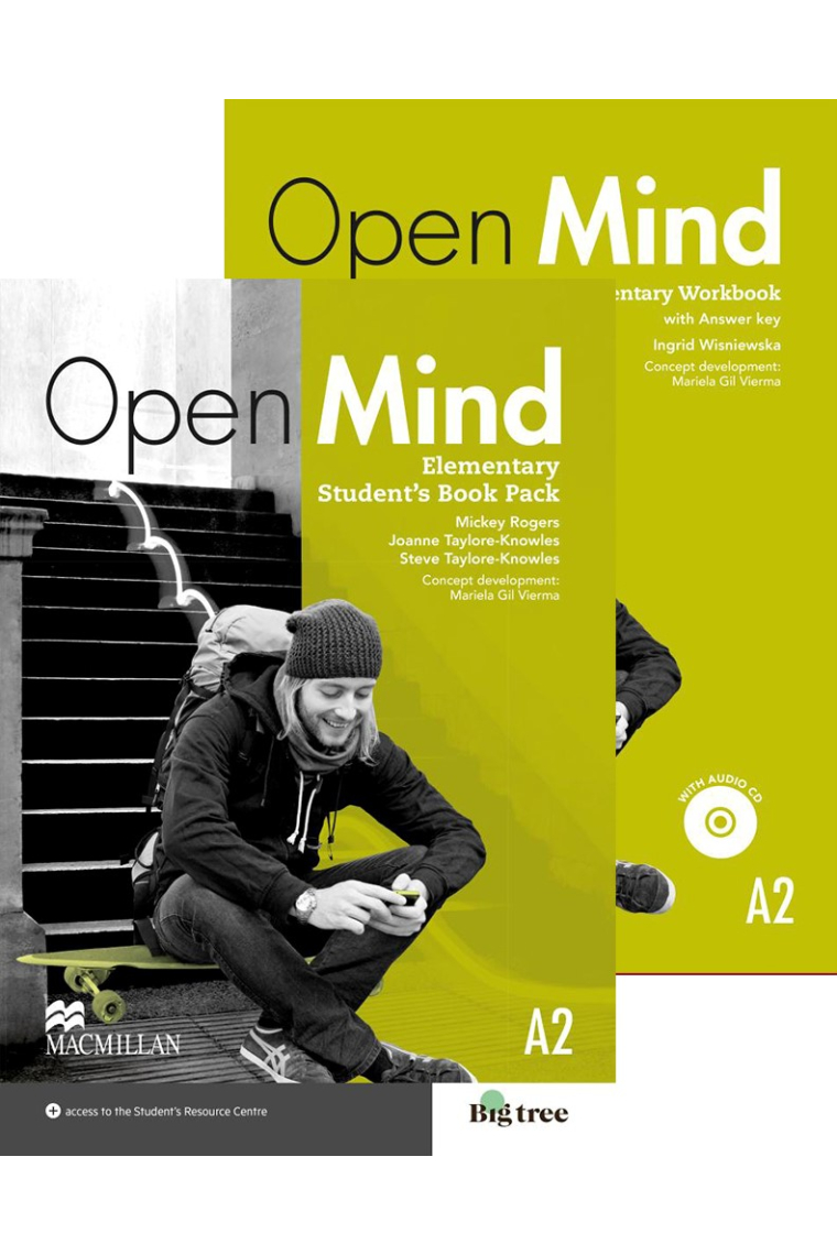 Open Mind A2 Elementary. Student´s Book & Workbook Pack with answer key