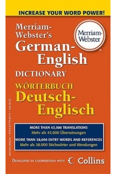 Merriam-Webster's German-Engllish  Dictionary