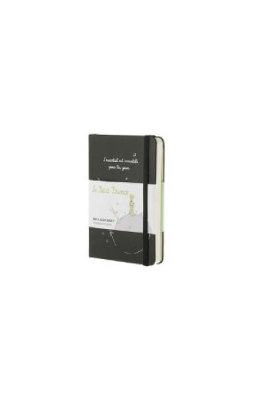 Moleskine* Le Petit Prince Liso Pocket (cartoné-negro)