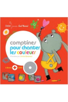 Comptines pour chanter les couleurs avec 1 CD audio