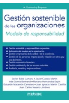 Gestión sostenible de las organizaciones . Modelo de responsabilidad