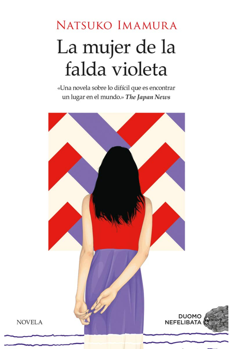 La mujer de la falda violeta