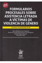 Formularios procesales sobre asistencia letrada a víctimas de violencia de género