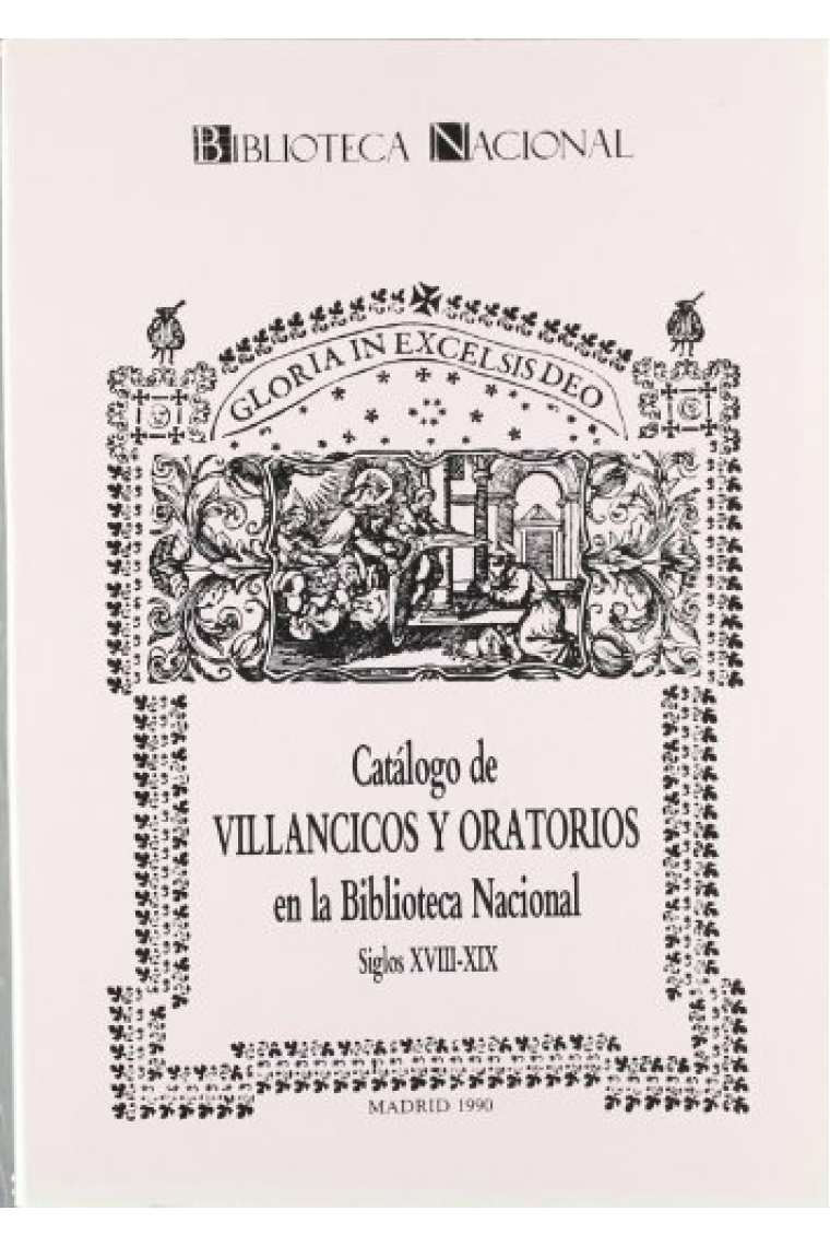 Catálogo villancicos y oratorios en Biblioteca Nacional