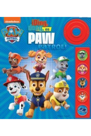 IDING, DONG, ES LA PATRULLA CANINA. LIBRO CON TIMB